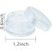 50 Pieces Transparent 5ml Mini Cream Jars with Screw Cap - Perfect for Cosmetics & Lip Balm | International Shipping Available - Buy Online on GoSupps.com