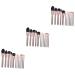 FRCOLOR 3 Sets Makeup Brush Set Travel Make up for Face Make up Brush Foundation Brush Eye Brush for Makeup Women Makeup Brush Cangzhou Miss Cosmetic Man-made Fiber Bristles