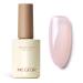 MEGIOR Jelly Pink Gel Nail Polish 15ML Milky Pink Gel Polish 1PC Nail Polish Gel Soak Off UV Gel Polish Translucent Color Neutral Gel Polish for Nail Art Manicure DIY at Home