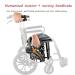 Wheelchair For Outdoor Folding Wheelchairs For Adults Lightweight Wheelchair Portable For Easy Travel Wheel Chair - Buy Online on GoSupps.com