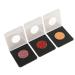 jojomis 3 Colors Glitter Eye Shadow Diamond Loose Powder Pigment Palette - as described 16-18