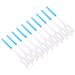 Disposable toothpicks soft interdental brushes 80 pieces/set for gentle and effective cleaning (80 pack)