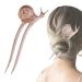Snail hair fork vintage snail hair needle wood hair needle stick chicken stick wood handmade carved hair accessories wooden hairstyle small for thin hair
