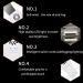 Buy Dentist Oral Photography Mirror Set - Defog Occlusal Orthodontic Reflector Glass for Buccal & Lingual | International Shipping - Buy Online on GoSupps.com