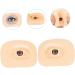 NOLITOY 1 Set Makeup Practice Skin Eyeshadow Eye Makeup Board Makeup Silicone Skin Training Board Thicken 6.90X5.20X1.40CM Assorted Color - Buy Online on GoSupps.com