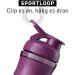 BlenderBottle SportMixer Tritan - BPA Free Protein Shaker & Water Bottle - Fitness Shakes (Plum 1 Pack) - Buy Online on GoSupps.com