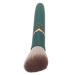 Tbest USB Rechargeable Makeup Brush 10 Gears Soft Fluffy Hair Electric Beauty Brush Green