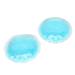 Ice Gel Eye Pad Cooling Gel Eye Pad Reusable Round Cold Compress Blue for Men Women for Home