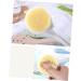 Healeved Body Shower Brush - White Handle Bathing Massage Tool - Buy Online on GoSupps.com