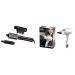 Brown Satin Hair 3 Warm air curl brush including comb and brush attachment & satin hair 5 Power Perfection hairdryer professional hair dryer with IONTEC HD580 white and silver bundle with hair dryer HD580