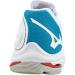 Mizuno Women's Wave Lightning Z6 Volleyball Shoe - 46.5 EU | White Black Diva Blue | Best International Shipping - Buy Online on GoSupps.com