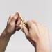 ZWILLING Combi Nail Scissors (Scissors for Nails and Cuticles Curved Edge and Fine Tip for Precise Cut) Premium Gold 90 mm - Buy Online on GoSupps.com