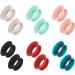 12pcs Earplugs Mute Style Pack for Earplugs Silicone Ear Plugs Mute Insert Style Quiet Ear Plugs Accessories for Extra 5 dB Noise Reduction Earplugs for Engage Experience Earplugs Quiet for Journey Home Office Library
