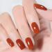 Vishine Gel Nail Polish 15ml - Dark Orange Pumpkin Color | Soak Off UV LED | Long-Lasting Nail Art for Home & Salon DIY - Buy Online on GoSupps.com
