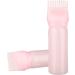 MFUOE 4 PCS Applicator Bottle Pink Root Comb Hair Dye Bottle Hair Dyeing Bottles Salon Hair Coloring Dyeing - Buy Online on GoSupps.com