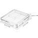CANIGHT 6 Pcs Transparent Square Eye Shadow Box Empty Lipstick Palette Depotting Makeup Containers Plastic - Buy Online on GoSupps.com