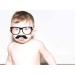 Hipsterkid Mustachifier Pacifier 0-6 Months | BPA-Free Orthodontic Silicone Nipple | Gentleman Black Mustache Binkies for Babies, Newborns & Infants - Buy Online on GoSupps.com