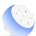 Apvrosiait White Noise Machine Baby Sleep Sound Machine 7 Color Lights Portable Travel Noise Sound Machine 34 Soothing Sounds Sleep Sound Machine Good for Sleep