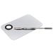 Pro Stainless Steel Makeup Palette Spatula Tool for Nail Art & Eye Shadow - Professional Pigment Blending, Lightweight - 5.9 x 3.9 inches - Buy Online on GoSupps.com