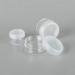 Liujzzi 20-Piece Travel Cosmetic Container Set | Glass Pots with Clear Lids for Creams Samples & Makeup Storage (5g 10g 15g 20g) - Buy Online on GoSupps.com