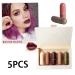 5PCS Mini Capsule Matte Lipstick Kit - Long-Lasting Velvet Moisturizing Waterproof | International Shipping Available - Buy Online on GoSupps.com