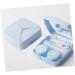 Solustrie Sweet Contact Lens Organizer Travel-Friendly Mini Lens Case & Storage Container for Eye Care | Stylish and Convenient Lensetui-Kit - Buy Online on GoSupps.com