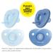 Philips AVENT Soothie Heart Pacifier 4 Pack - Blue/Light Blue, 0-3 Months - SCF099/41 - Buy Online on GoSupps.com