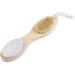 Housoutil Scrubber Flooring Pumice Stone Scrapper Foot Pumice Foot Remover Pedicure Tools Foot Brush Foot Exfoliating Brush Nail Brush Scraper Foot Wash Bamboo Face Dry Skin - Buy Online on GoSupps.com