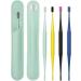 Portable Ear Cleaner Stainless Steel Ear Spoon Set Stainless Steel Ear Wax Remover Reusable Stainless Steel Ear Wax Remover Set Ear Wax Easily Removed Ideal for Personal and Home Use(Yellow 2pcs) - Buy Online on GoSupps.com