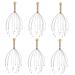 PartyKindom 6pcs massager multifunctional tool steel thread scrubber claws massage