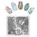 Stamping Nail Plate Flower Girl Multi-Pattern Stamping Stencil Print Image Nail Art Stamper Tool Nails FL014