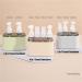 Donubiiu 4-in-1 Portable Travel Bottle Set | Mini Shampoo & Conditioner Dispenser | Blue Travel Containers for Toiletries - Buy Online on GoSupps.com