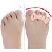 Gel Toe Caps Toe Protectors & Separator Corrector Set S 6PCS - Hammer Toe Treatment with Hallux Valgus Support - Straightens Curled & Crooked Toes - 3 Pair - Buy Online on GoSupps.com