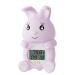 B&H Bunny Baby Bath Thermometer (Upgraded Version), Infant Baby Bathtub Thermometer Available for Fahrenheit or Celsius, Bath and Room Thermometer, Kids' Bathroom Safety Floating Toy Pink