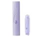 Shaver for women Double Head Waterproof Trimmer for Women Personal Trimmer for Sensitive Skin Bikini Area Legs Armpits Daily Care Travel Purple
