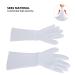 Hands Moisturizing Gloves Reusable White Nourishing Skin Gel Liner 1 Pair Long Moisturizing Gloves Skin Frendly for Hands Repair for Most Women - Buy Online on GoSupps.com