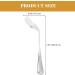 FOMIYES Adaptive Curved Fork - Stainless Steel Utensil for Hand Tremors, Arthritis, Parkinson's - Right-Handed Angled Cutlery for Elderly Use - Buy Online on GoSupps.com