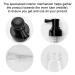 Barber Powder Spray Bottle Set - Refillable Hair Fiber Applicator for Hair Salon & Home Beauty - 2 Pack (140ml+140ml) - Buy Online on GoSupps.com