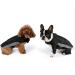 Morezi Waterproof Dog Coat with Harness Hole - Black, L Large (Back 40CM) - Buy Online on GoSupps.com