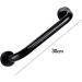 Shower Safety Grab Bar Black Aluminum Handicap Grab Bars Bathroom Balance Bar Hand Rail Holder for erly - Buy Online on GoSupps.com