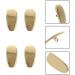 15mm Glasses Nose Pads - 2 Pairs Screw-In for Glasses & Sunglasses | Tear Drop Shape - Golden - International Shipping Available - Buy Online on GoSupps.com