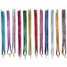 KJ BN 12 Colors Hair Tinsel Strands Synthetic Long Hairpiece for Girls Women Kids Party Long Hair - Buy Online on GoSupps.com