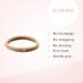 Gimme Beauty Extra Fine Hair Ties Blondie - Seamless Microfiber Elastics (12 Count) - Gentle All Day Hold for Women & Men - Buy Online on GoSupps.com