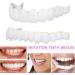 XREUCTOP Provisional Dentures - 2 Pairs of Cosmetic Veneers for Men & Women with Tweezers - Lightening Teeth Enhancements - Buy Online on GoSupps.com