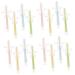 Beavorty 16 STK Baby toothbrush Suction toothbrush toothbrush with soft bristles toothbrush travel toothbrush infant toothbrush silicone toothbrush for babies suction cup soft brushes