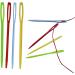 48pcs Large Eye Plastic Sewing Needles - Yarn & Safety Lacing Needles for Children's Crafts - 4 Colors - Buy Online on GoSupps.com