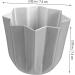 ABOOFAN 4 Pcs Octagonal Cake Mold DIY Cupcake Baking Mold Cake Mold Aluminum Alloy 3D Ring Dessert - Buy Online on GoSupps.com