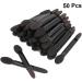 Baluue 150 Pcs Women Eyeshadow Brush Eye Shadow Applicator Double-end Eyeshadow Brushes Face Sponge Black - Buy Online on GoSupps.com