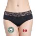 Noblood period underwear 2-3 tampons - washable - cotton - ecologically - menstruation - underwear for the period - periode briefs - absorbing - girls - XXS / 3XL lace border L