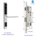 APP Waterproof Smart Fingerprint Password Lock Bridge-Cut Aluminum Alloy for Outdoor Push Pull Sliding Frame Glass Door (Color : Silver A 8535) (Silver a 8560) - Buy Online on GoSupps.com